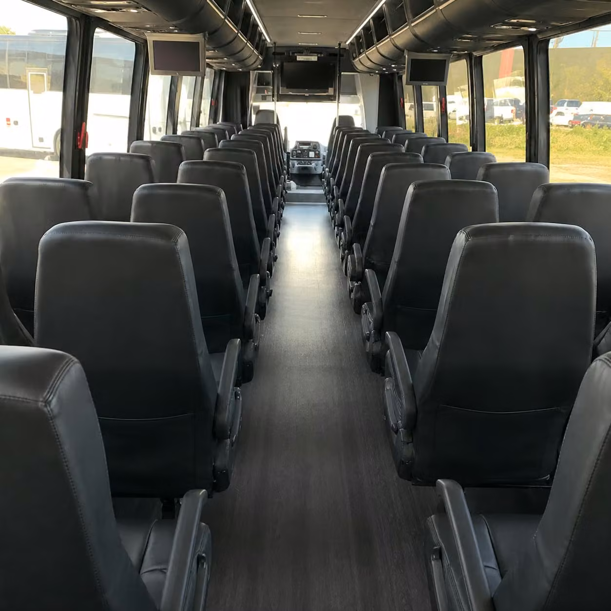 35 passenger minibus interior