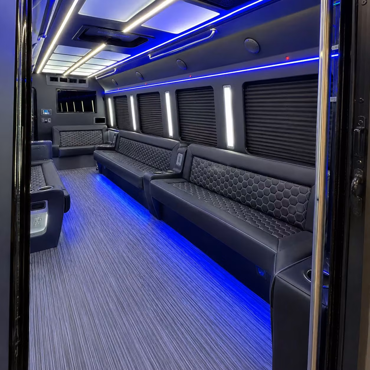 party bus interior