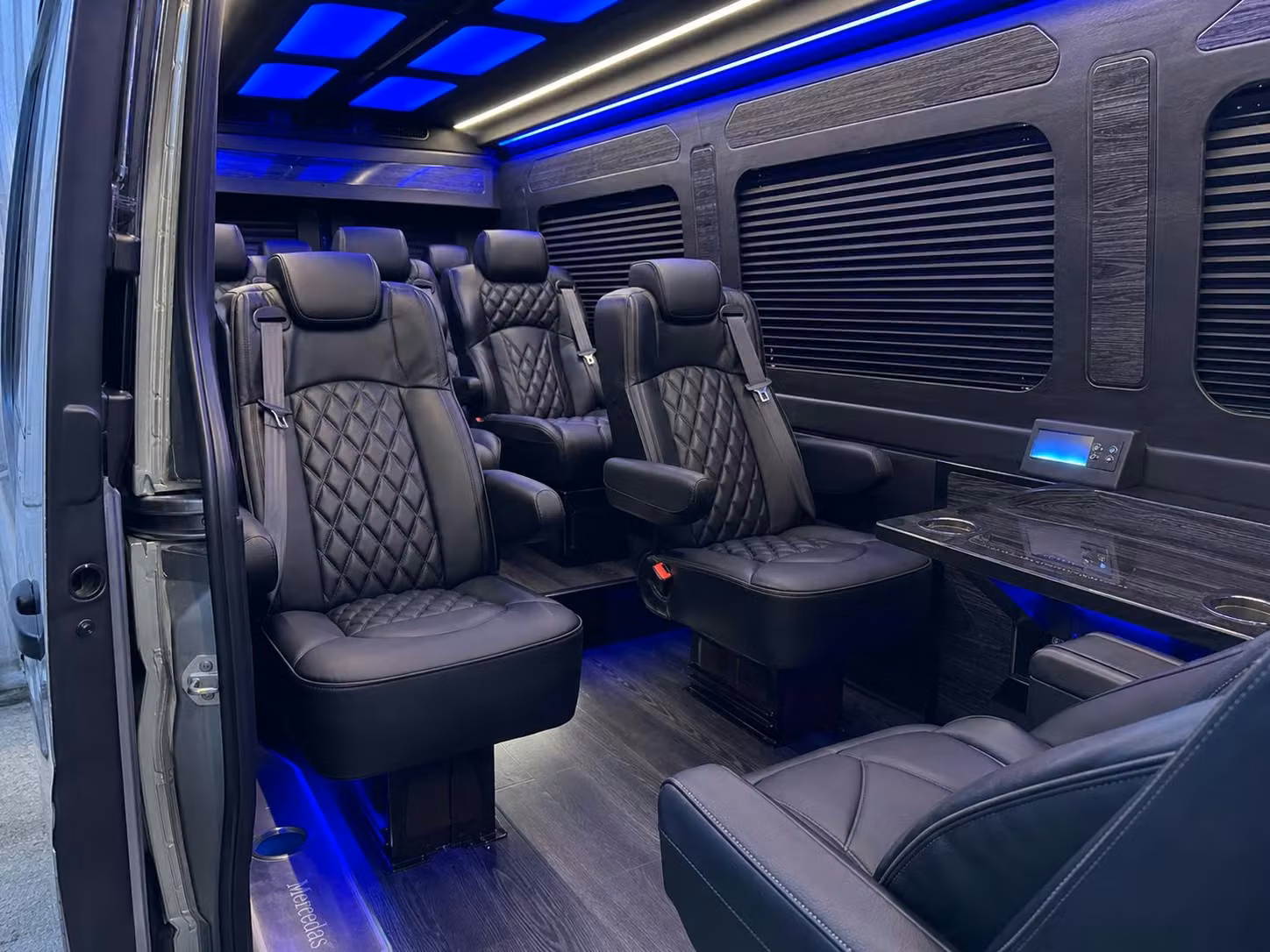 sprinter van transportation for groups and events across livonia